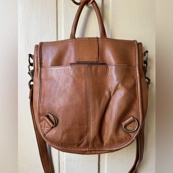 Used Vintage leather bag - Picture 2 of 5